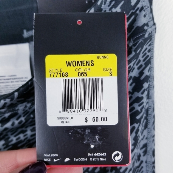 Nike Dri-Fit Running Cropped Leggings NWT - Picture 12 of 15